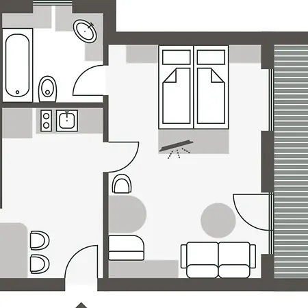 Sammer's Rosenchalet Lejlighed *